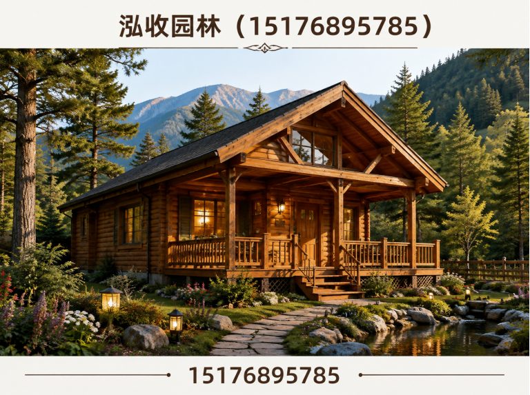广元京津冀防腐木工程展示图